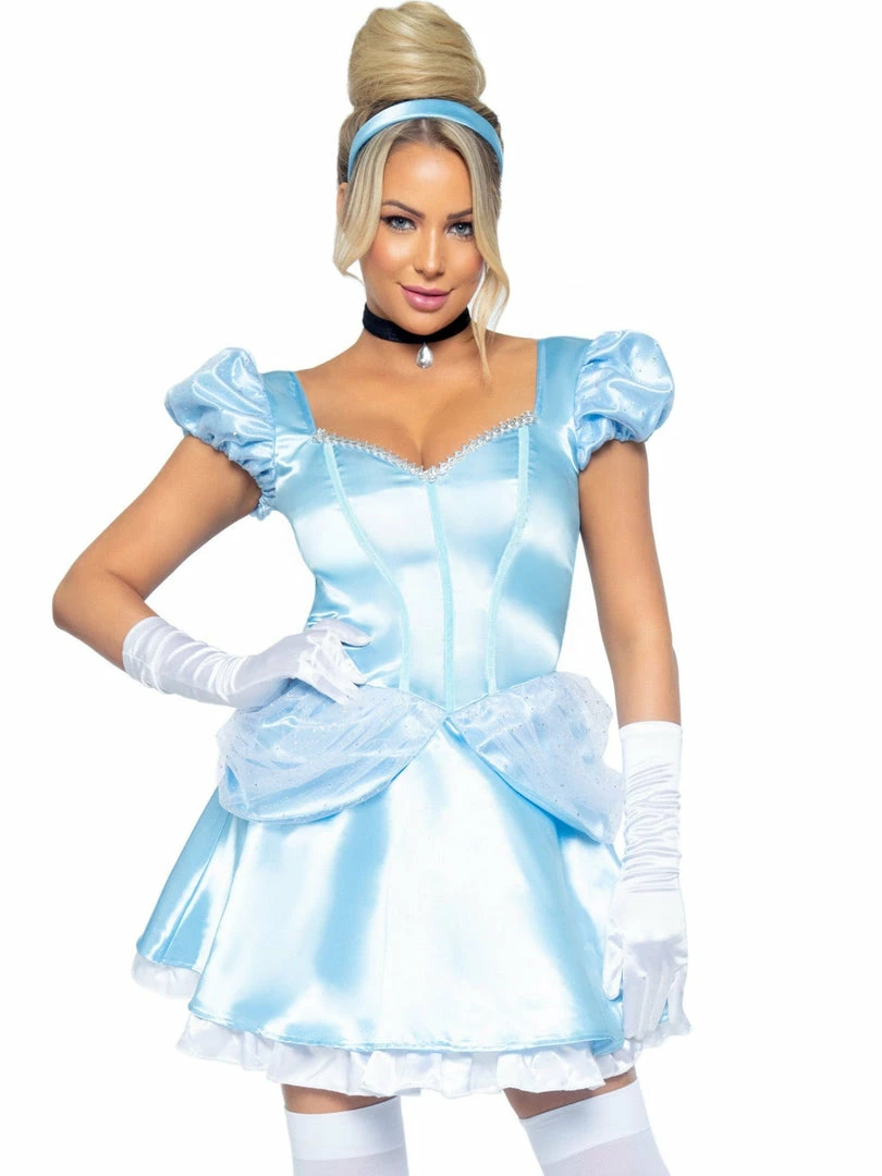 Leg Avenue Storybook Cinderella Princess Costume 2 Leg Avenue Storybook Cinderella Princess Costume