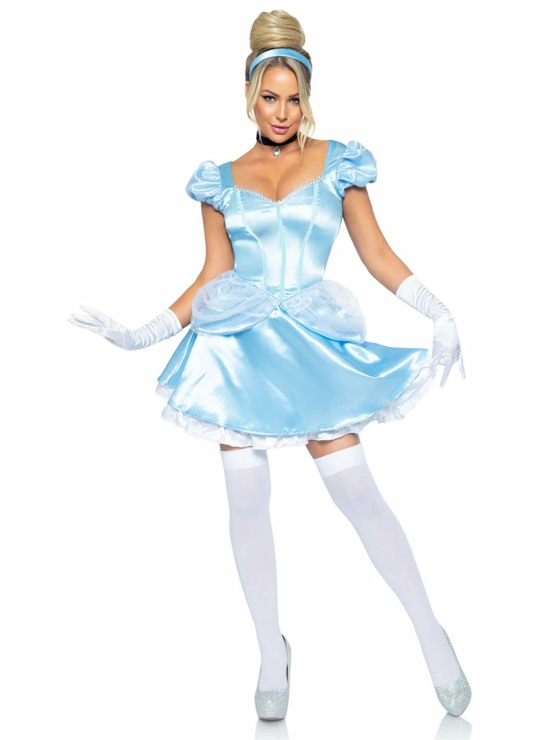 Leg Avenue Storybook Cinderella Princess Costume 3 Leg Avenue Storybook Cinderella Princess Costume