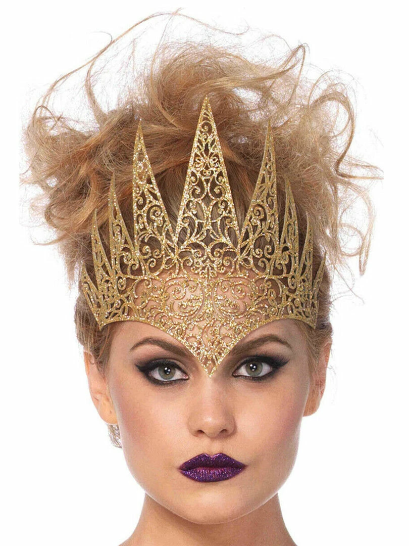 Leg Avenue Royal Crown Diecut Gold Costume Accessory 3 Leg Avenue Royal Crown Diecut Gold Costume Accessory