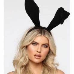 Leg Avenue Costumes Bendable Black Velvet Playboy Bunny Ears