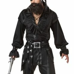 California Costumes Plundering Pirate Mens Fancy Dress Pirate Costume