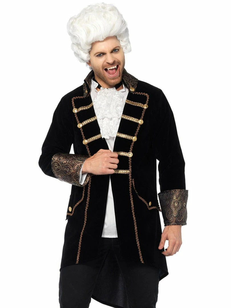 Leg Avenue Costumes Deluxe Quality Count Dracula Mens Halloween Vampire Costume 1 Leg Avenue Costumes Deluxe Quality Count Dracula Mens Halloween Vampire Costume