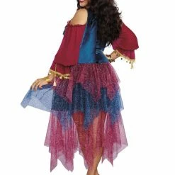 Dreamgirl Costumes Womens Sexy Plus Size Gypsy Fortune Teller Costume