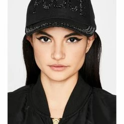 Forplay Costumes Rhinestone Police Cap