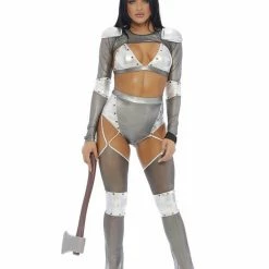 Forplay Heart Of Tin Sexy Womens Tin Man Fancy Dress Costume Costumes