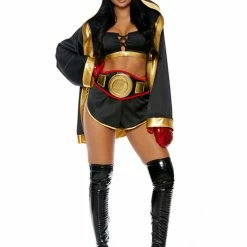 Forplay Womens Sexy Knock Out Champ TKO Boxer Costume