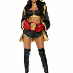 Forplay Womens Sexy Knock Out Champ TKO Boxer Costume