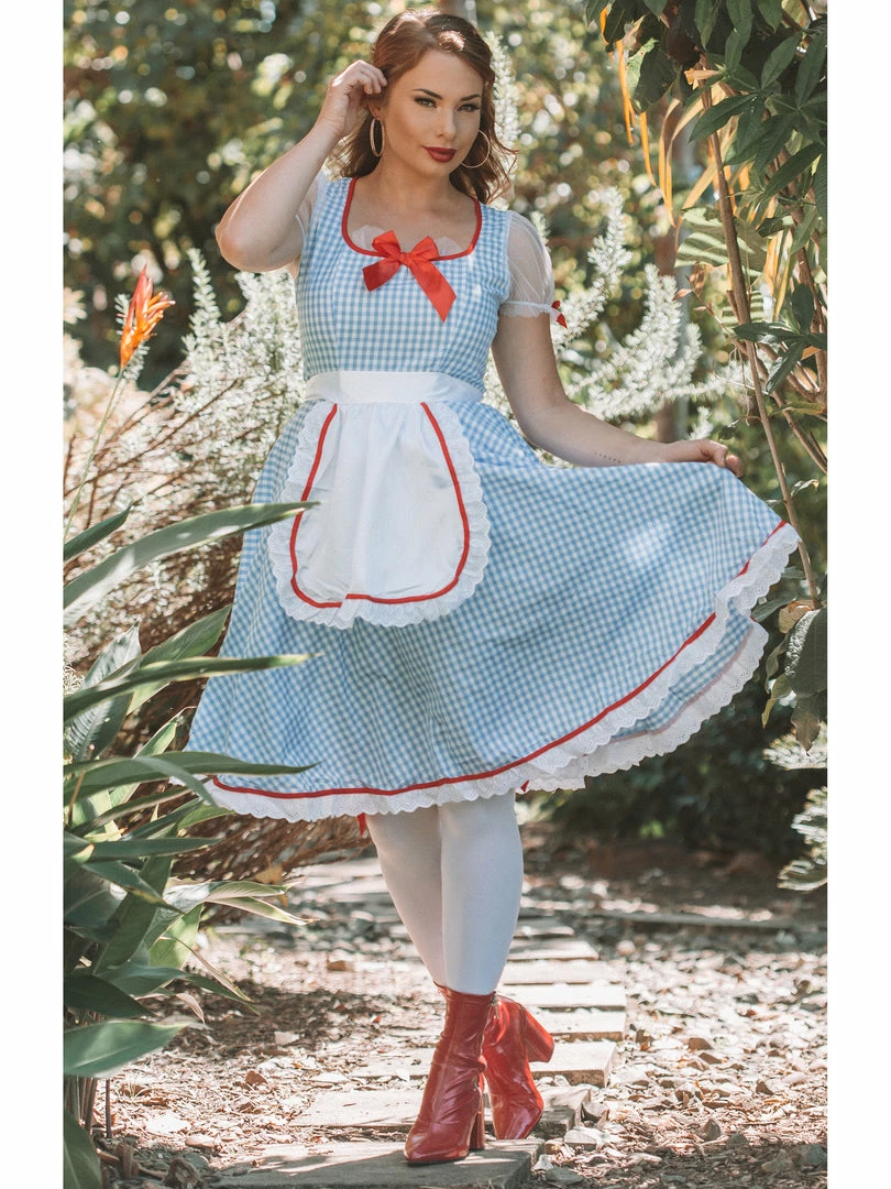 Leg Avenue Kansas Sweetie Classic Wizard Of Oz Dorothy Costume Costumes 1 Leg Avenue Kansas Sweetie Classic Wizard Of Oz Dorothy Costume Costumes