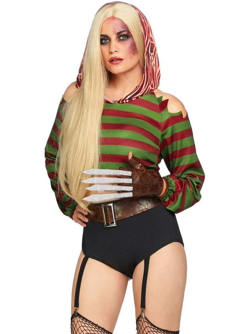 Leg Avenue Costumes Womens Freddy Krueger Dream Killer Halloween Costume
