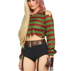 Leg Avenue Costumes Womens Freddy Krueger Dream Killer Halloween Costume