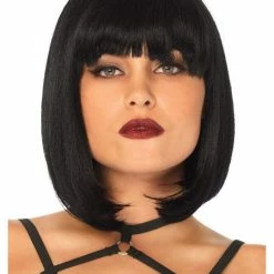 Leg Avenue Blunt Brunette Bob Wig Costumes