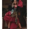 Leg Avenue Cruel Seas Captain Sultry Womens Pirate 2 Piece Costume