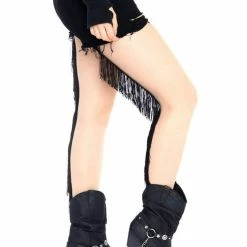 Leg Avenue Nude Pantyhose With Black Fringe Backseam 8 Leg Avenue Nude Pantyhose With Black Fringe Backseam