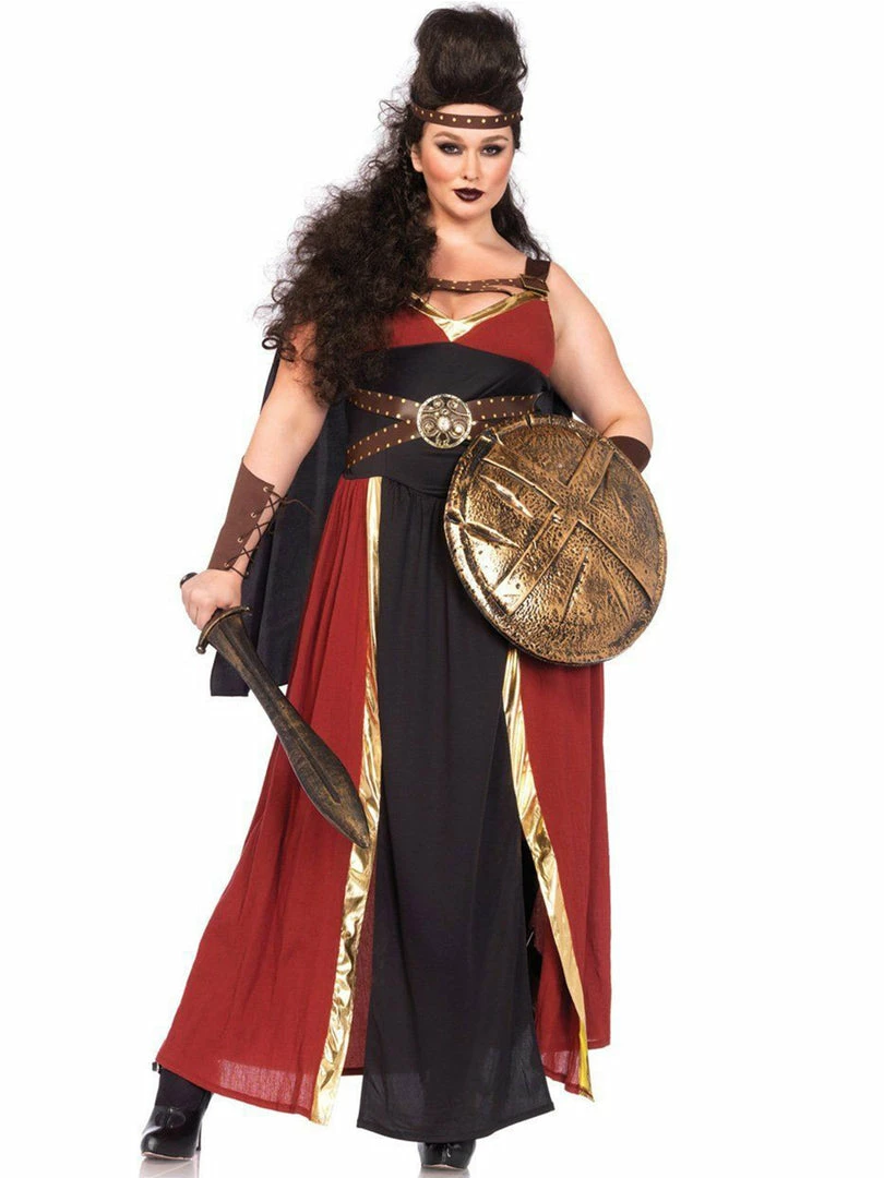 Leg Avenue Costumes Plus Size Womens Regal Warrior Gladiator Costume 1 Leg Avenue Costumes Plus Size Womens Regal Warrior Gladiator Costume
