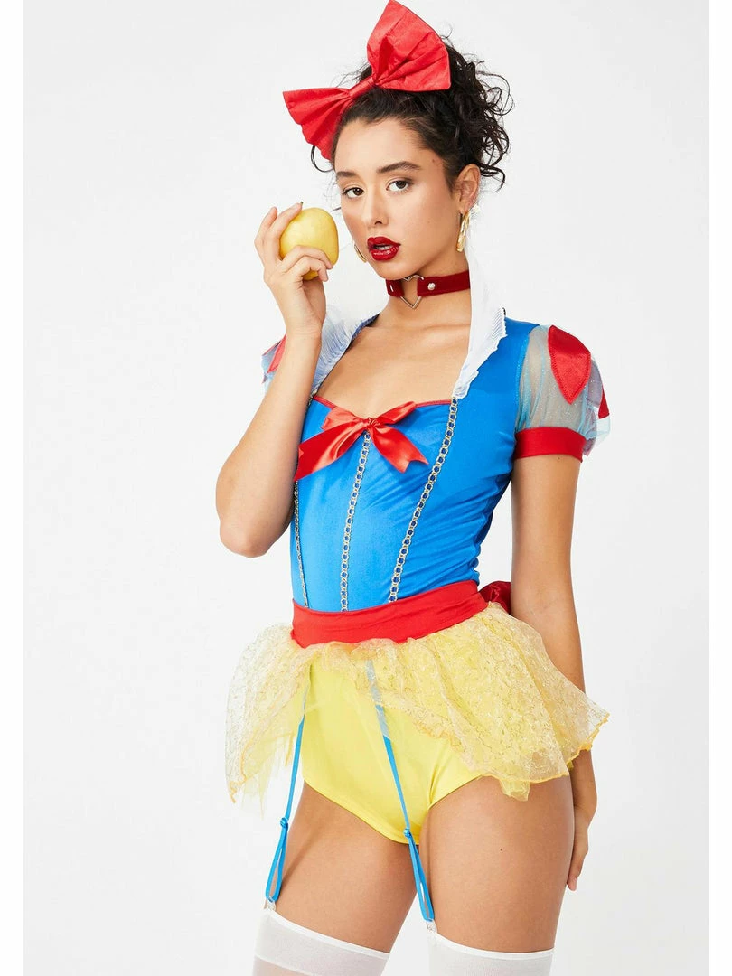 Leg Avenue Costumes Sexy Miss Snow Disney Fairytale Princess Snow White Costume 2 Leg Avenue Costumes Sexy Miss Snow Disney Fairytale Princess Snow White Costume