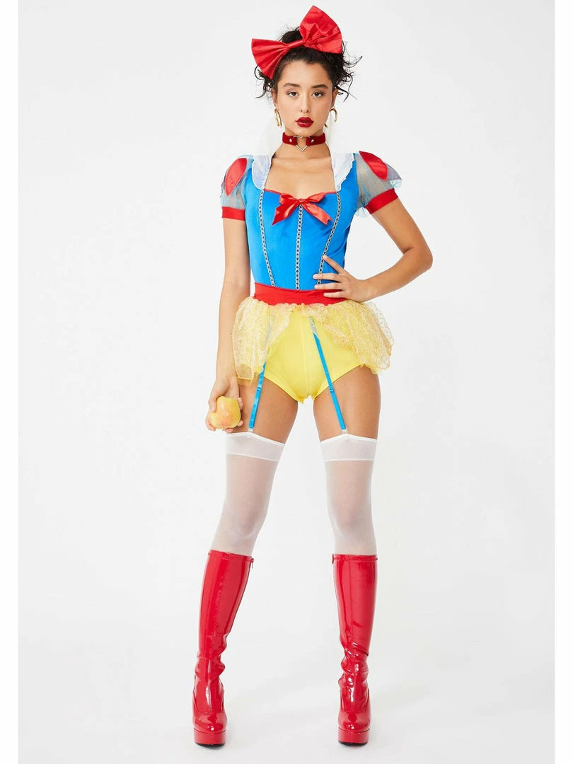 Leg Avenue Costumes Sexy Miss Snow Disney Fairytale Princess Snow White Costume 4 Leg Avenue Costumes Sexy Miss Snow Disney Fairytale Princess Snow White Costume