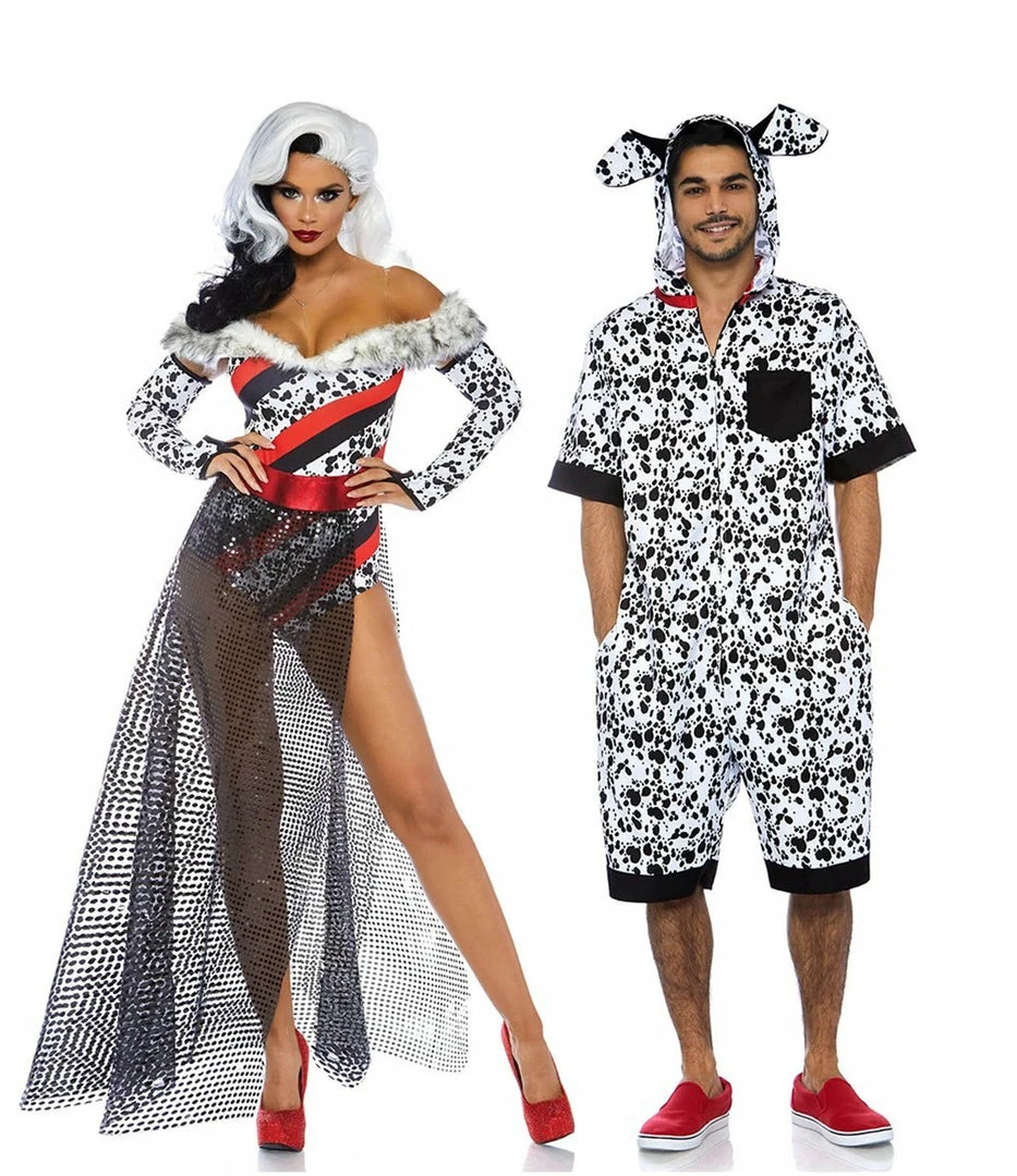 Leg Avenue Dalmatian Dog Animal Onesie Mens Costume Costumes 3 Leg Avenue Dalmatian Dog Animal Onesie Mens Costume Costumes