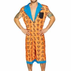 Leg Avenue Mens Fred Flinstone Costume 6 Leg Avenue Mens Fred Flinstone Costume