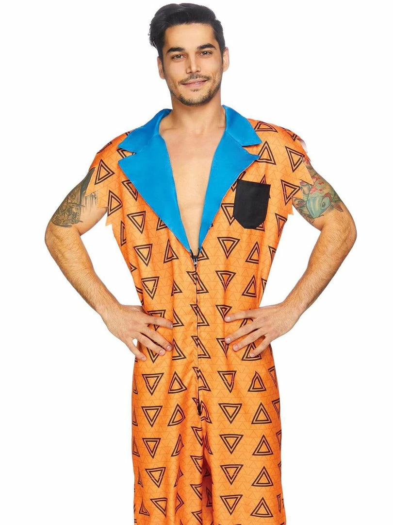 Leg Avenue Mens Fred Flinstone Costume 2 Leg Avenue Mens Fred Flinstone Costume