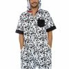 Leg Avenue Dalmatian Dog Animal Onesie Mens Costume Costumes