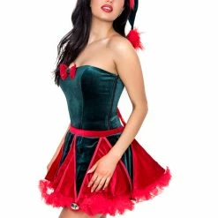 Roma Costumes 2 Piece Naughty Elf Womens Sexy Christmas Costume