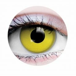Primal Raven Yellow Costume Coloured Contact Lenses