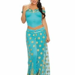 Dreamgirl Costumes Arabian Princess Womens Princess Jasmine Costume