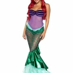 Leg Avenue Under The Sea Sheer Ariel Deluxe Mermaid Costume Costumes