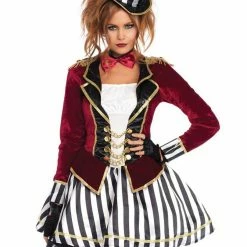 Leg Avenue Night Ringmaster Sexy Womens Lion Tamer Costume Costumes