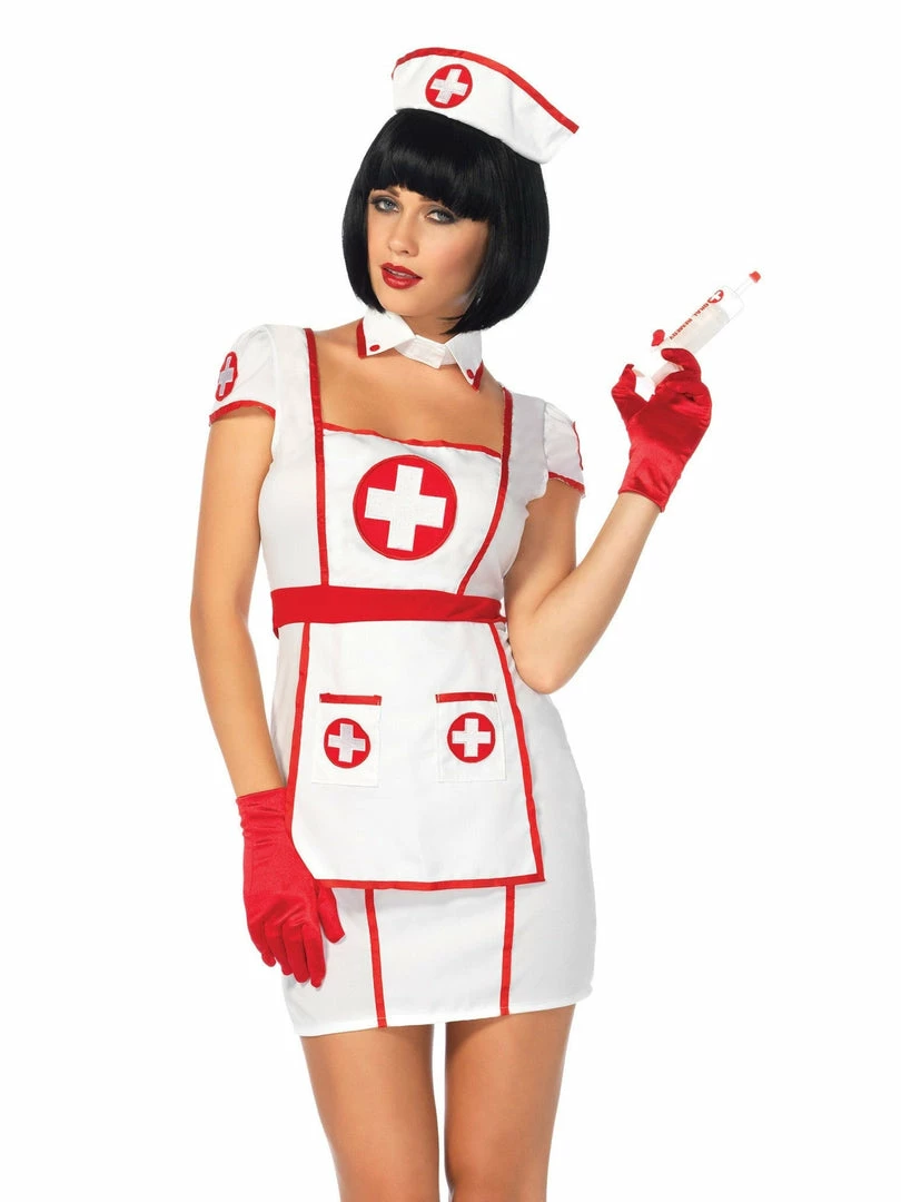 Leg Avenue Hospital Heartbreaker Womens Sexy Nurse Costume Costumes 1 Leg Avenue Hospital Heartbreaker Womens Sexy Nurse Costume Costumes