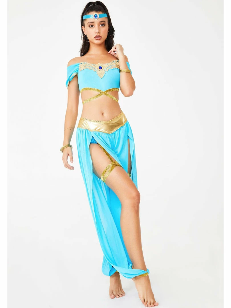 Leg Avenue Oasis Princess Jasmine Cosplay Costume Costumes 7 Leg Avenue Oasis Princess Jasmine Cosplay Costume Costumes