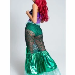 Leg Avenue Under The Sea Sheer Ariel Deluxe Mermaid Costume Costumes