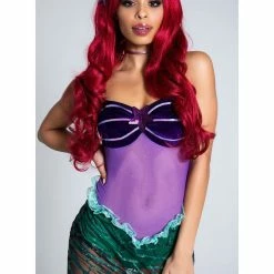 Leg Avenue Under The Sea Sheer Ariel Deluxe Mermaid Costume Costumes