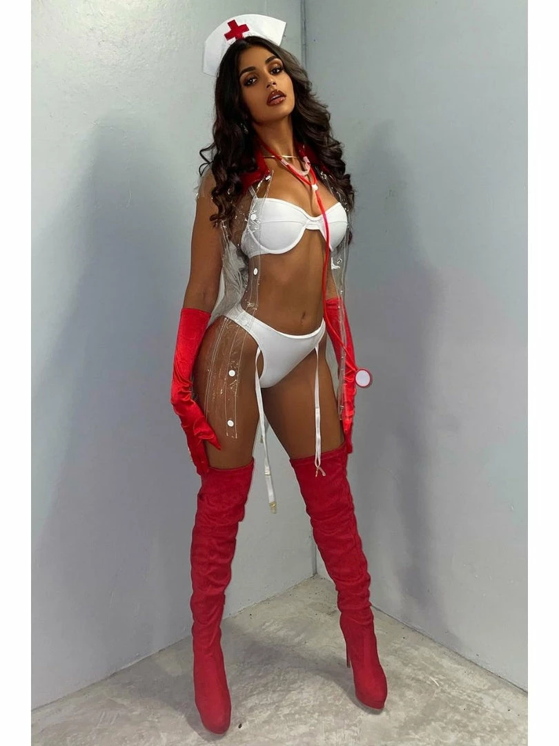 Forplay Nurse Me Sexy 5 Piece Nurse Costume Costumes 5 Forplay Nurse Me Sexy 5 Piece Nurse Costume Costumes