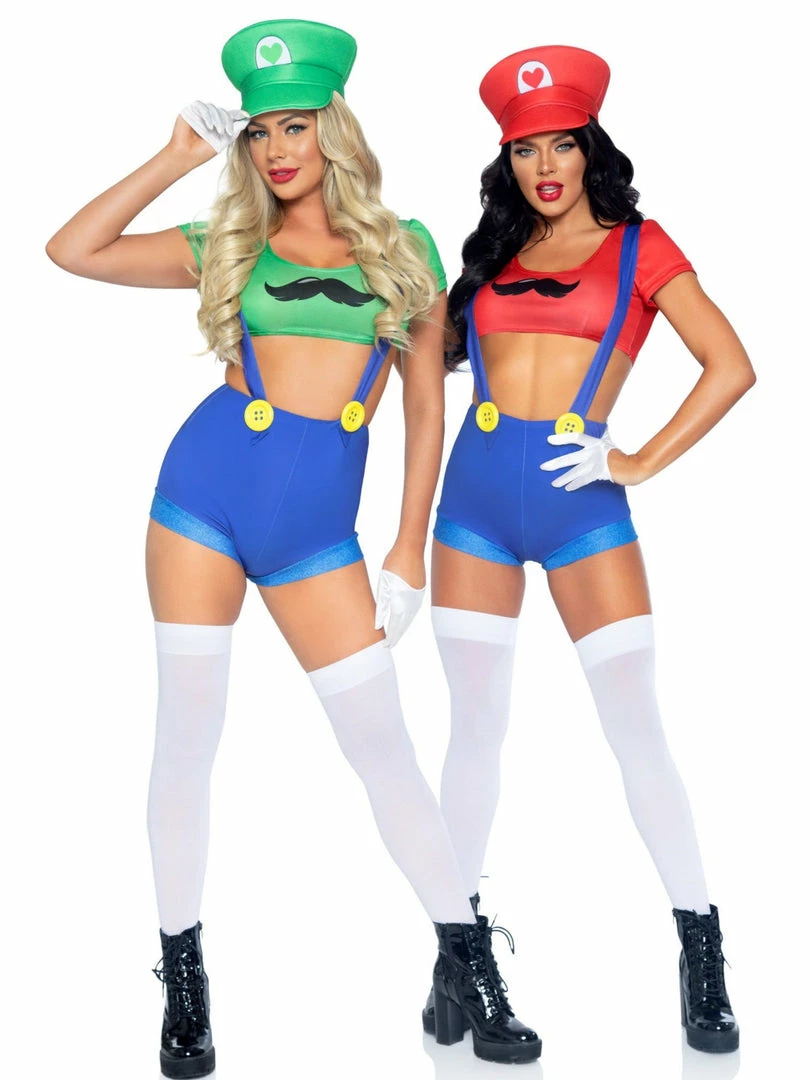 Leg Avenue Super Mario Brother Gamer Babe Sexy Costume Costumes 8 Leg Avenue Super Mario Brother Gamer Babe Sexy Costume Costumes