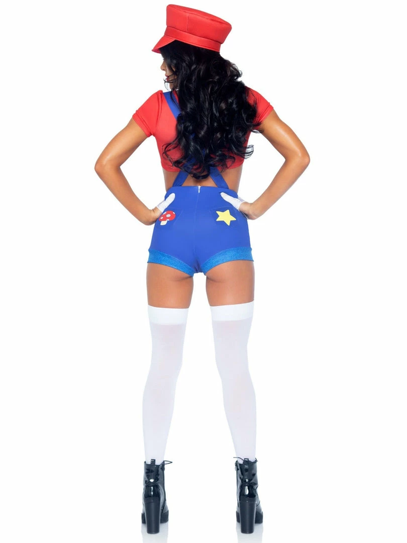 Leg Avenue Super Mario Brother Gamer Babe Sexy Costume Costumes 6 Leg Avenue Super Mario Brother Gamer Babe Sexy Costume Costumes