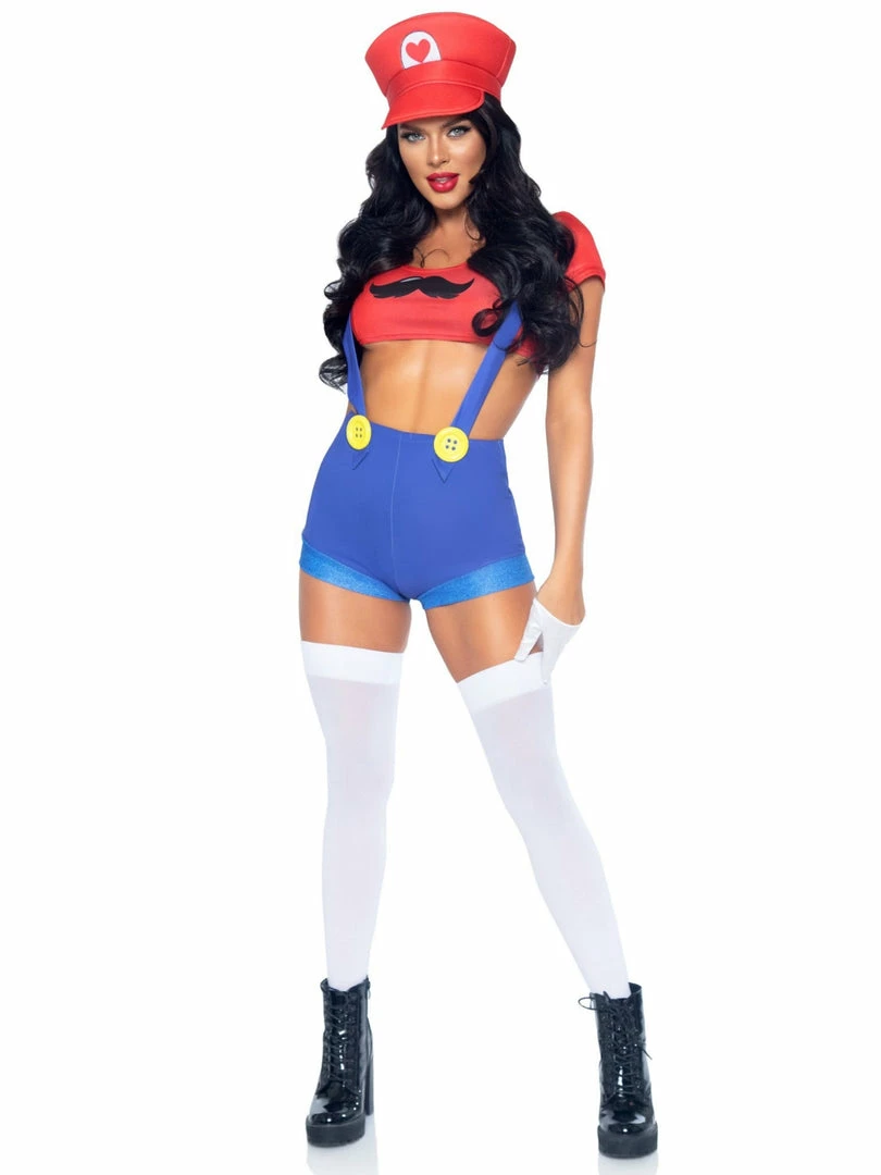Leg Avenue Super Mario Brother Gamer Babe Sexy Costume Costumes 5 Leg Avenue Super Mario Brother Gamer Babe Sexy Costume Costumes