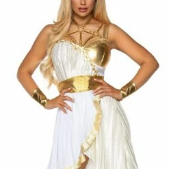 Leg Avenue 4 Piece Greek Goddess Toga Costume Costumes