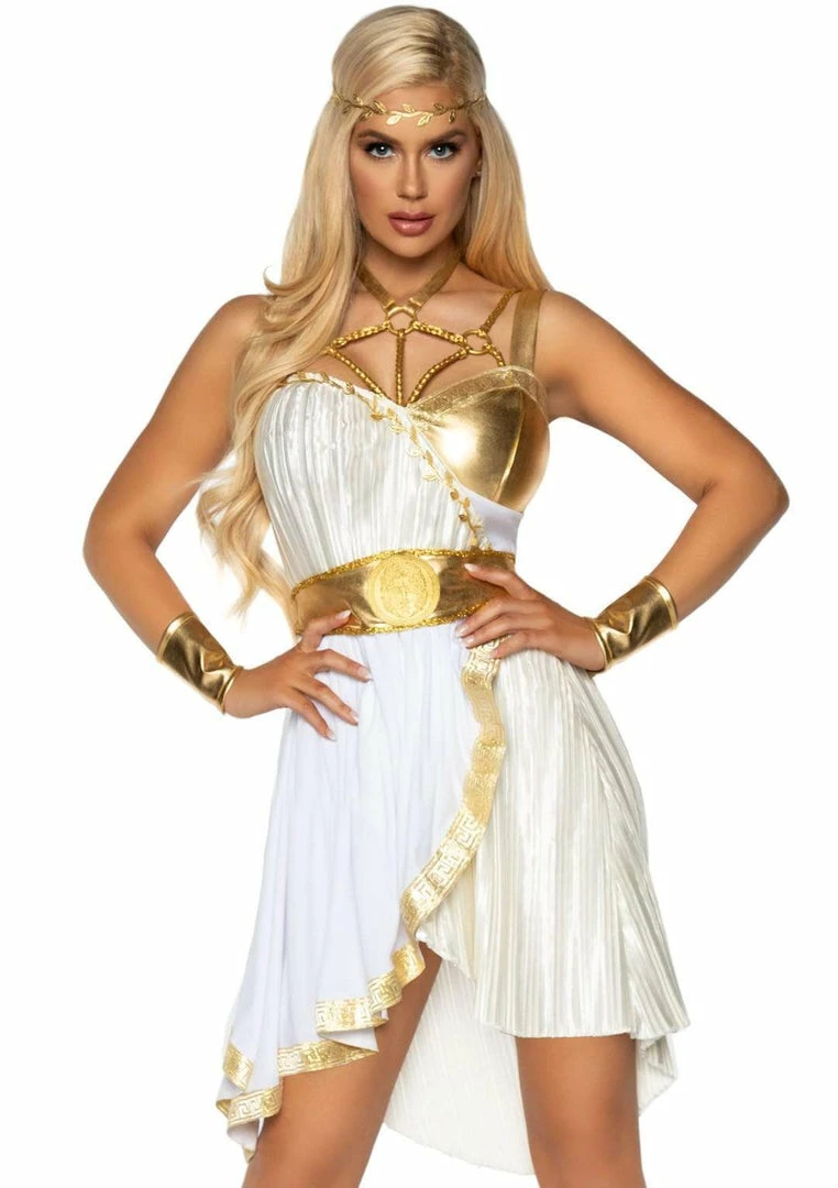 Leg Avenue 4 Piece Greek Goddess Toga Costume Costumes 2 Leg Avenue 4 Piece Greek Goddess Toga Costume Costumes