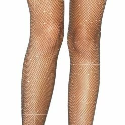 Leg Avenue Plus Size Black Crystalized Rhinestone Fishnet Suspender Pantyhose 9 Leg Avenue Plus Size Black Crystalized Rhinestone Fishnet Suspender Pantyhose
