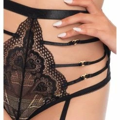 Leg Avenue Yours Tonight 2pc Sweetheart Scalloped Lace Bralette & Panty Set Lingerie 15 Leg Avenue Yours Tonight 2pc Sweetheart Scalloped Lace Bralette & Panty Set Lingerie