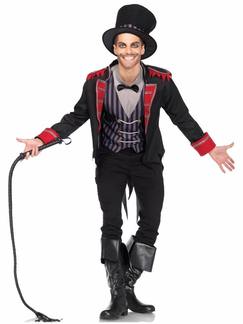 Leg Avenue Sinister Ringmaster Mens Circus Costume 1 Leg Avenue Sinister Ringmaster Mens Circus Costume